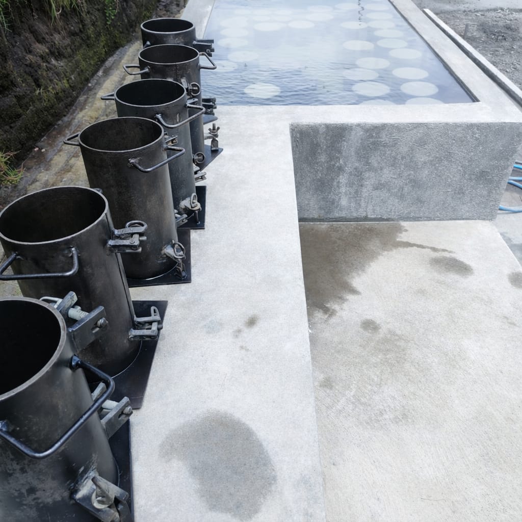 Piscina de curado